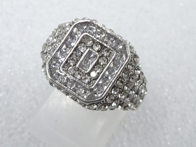 CRYSTAL FASHION RING / JP SIZE 10